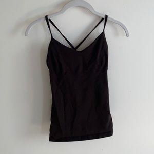 Prana cross back tank top